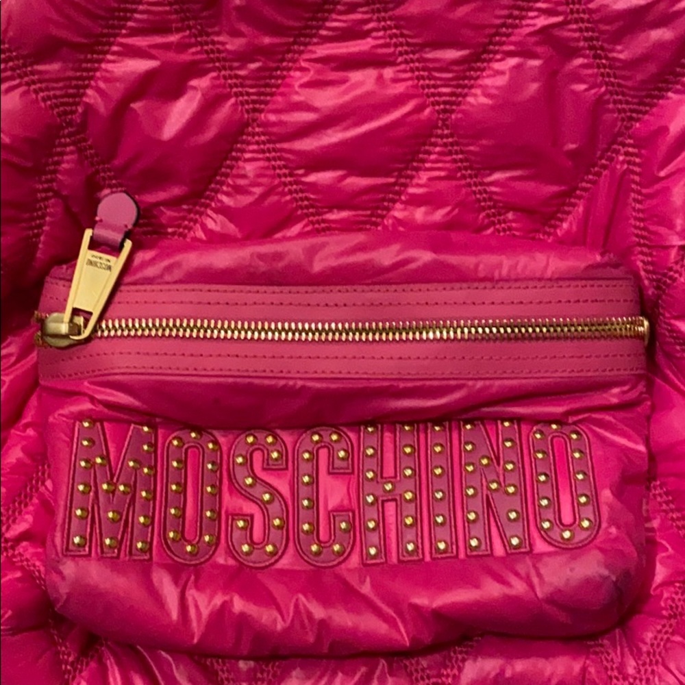 Moschino hot pink back pack - Picture 11 of 11